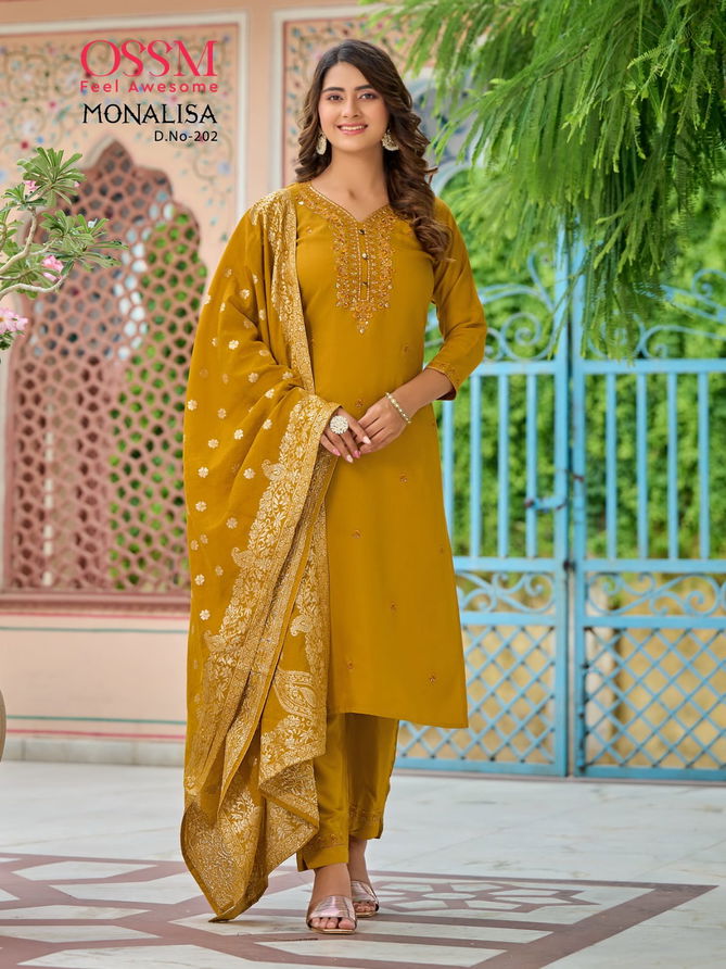 Monalisa By Ossm Readymade Suits Catalog